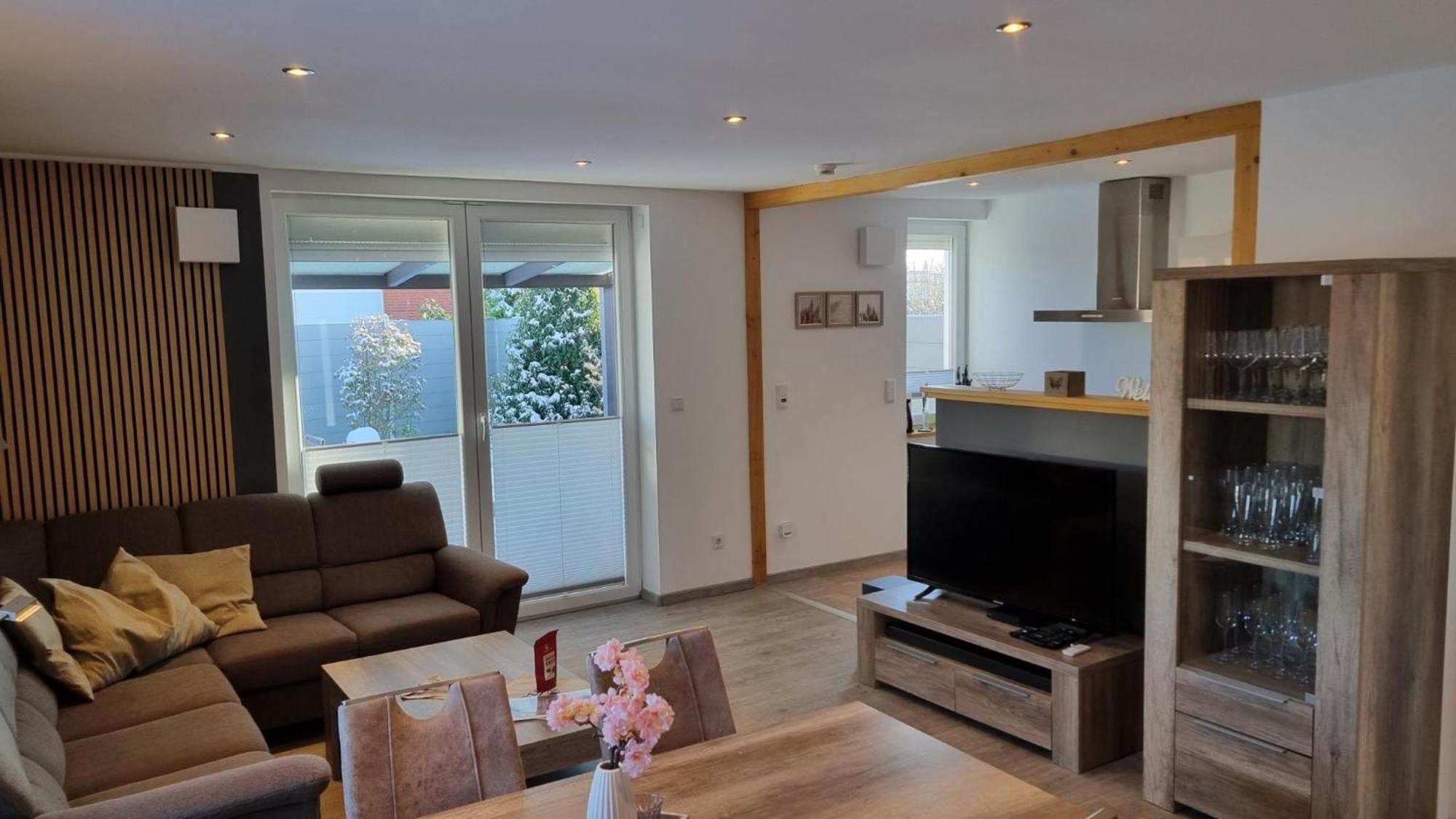 Ferienhaus Plattfisch Dornum Exteriör bild